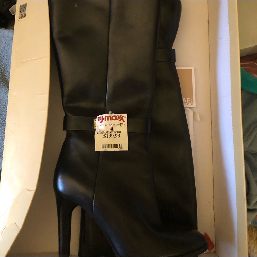 Michael kors leather boots